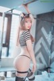 Hanari 하나리, [DJAWA] Catgirl in Stripes Set.02 P37 No.e2607a Image No. 9