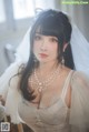 Coser@rioko凉凉子 Vol.073: 透明婚纱 (39 photos) P22 No.527bb2 Image No. 19